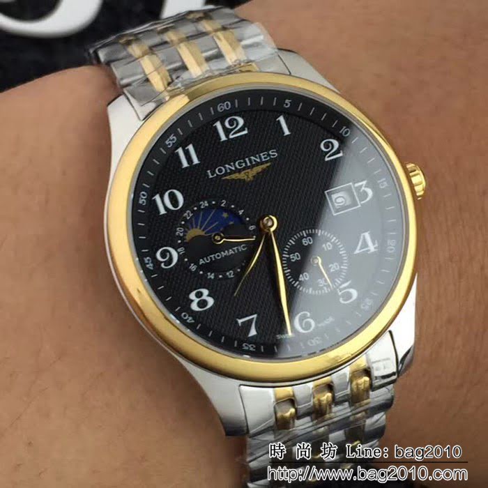 LONGINES浪琴 2018新增色 精緻款男士腕表 WSS1121